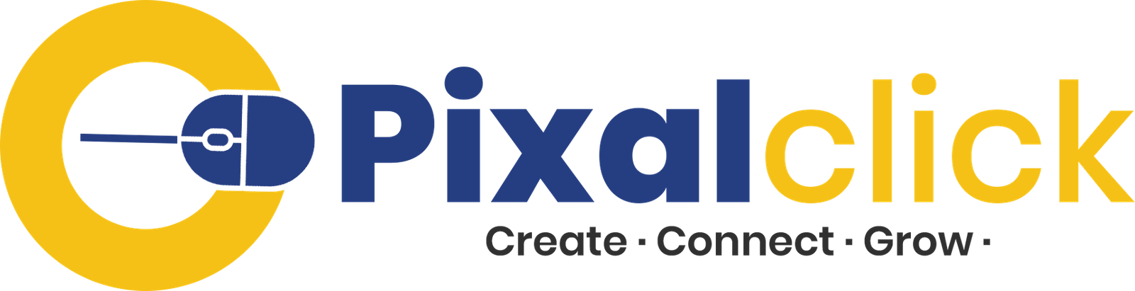 Pixalclick creative digital agency logo